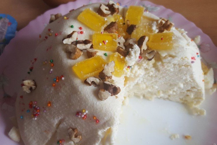 Творожная пасха в мультиварке