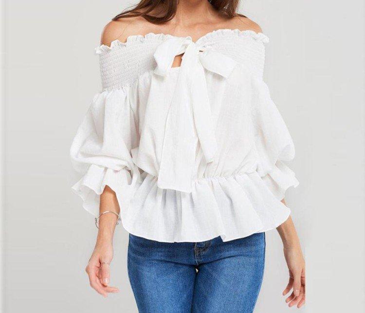 Модные женские блузки 2021 - фото и идеи