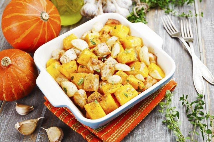 Индейка с тыквой