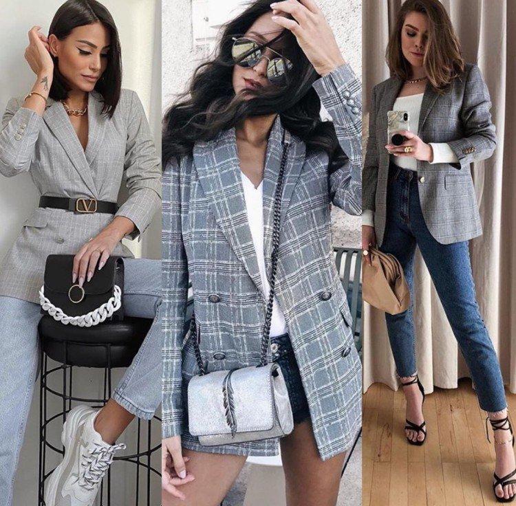 Модные женские пиджаки 2021 - фото и идеи