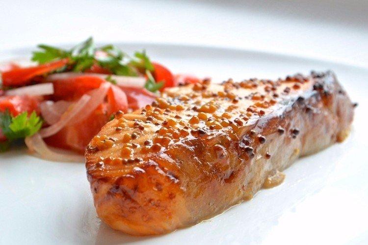 Рыба под медовым маринадом