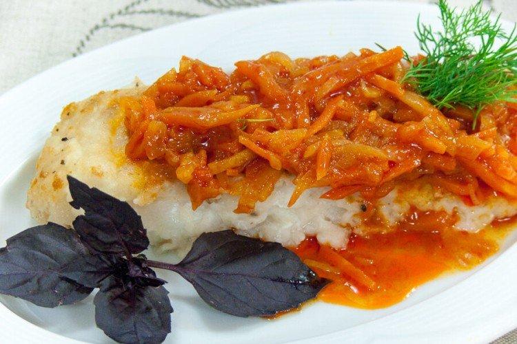 Рыба под маринадом с лимоном