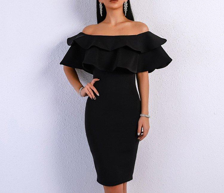 Платья с открытыми плечами