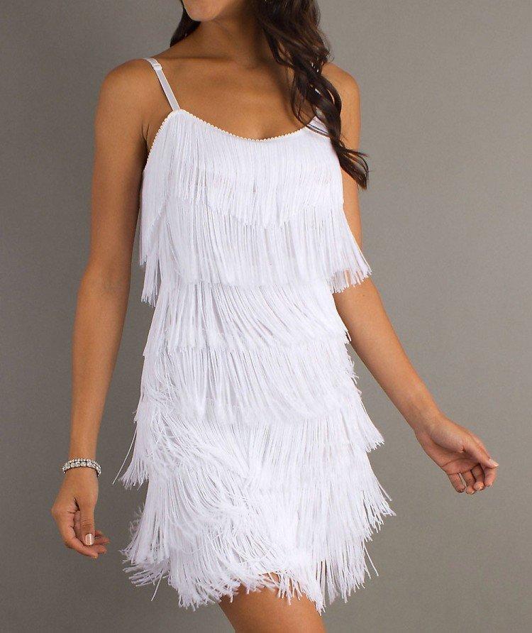 Платья с бахромой