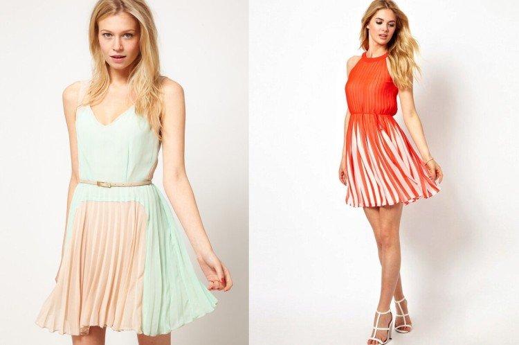 Летние сарафаны плиссе