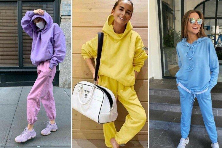 Модные женские спортивные костюмы 2021 - фото