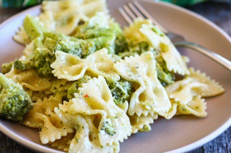 Паста с брокколи