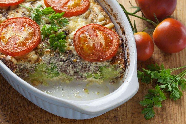 Брокколи с фаршем