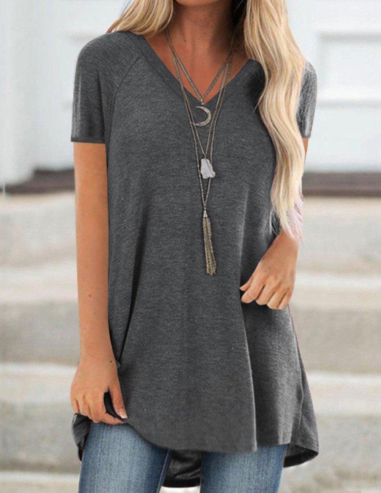 Удлиненные футболки