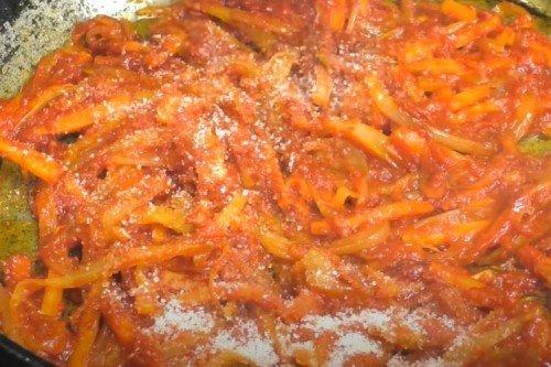 Борщ с квашеной капустой по ГОСТу