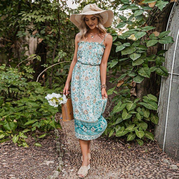 Модные платья в стиле бохо - фото и идеи