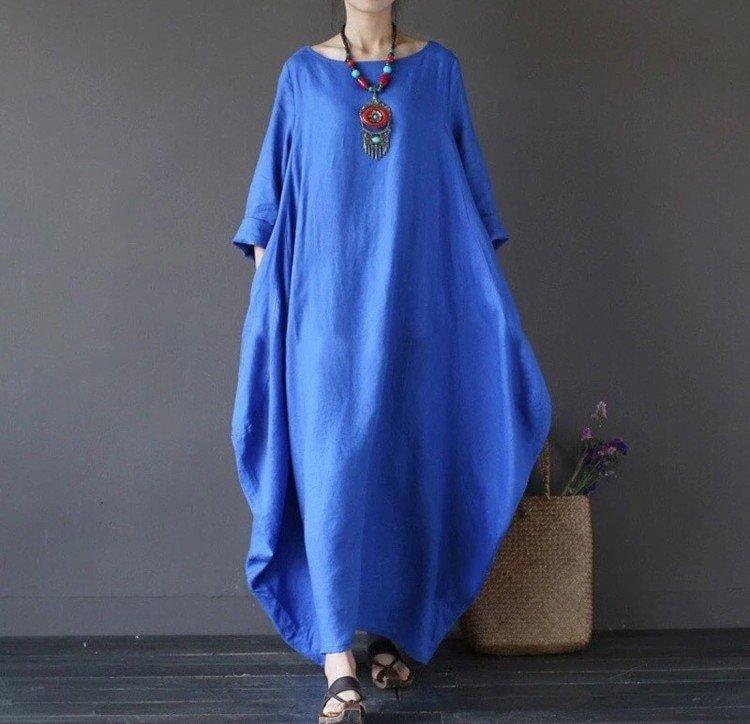 Оверсайз платья в стиле бохо