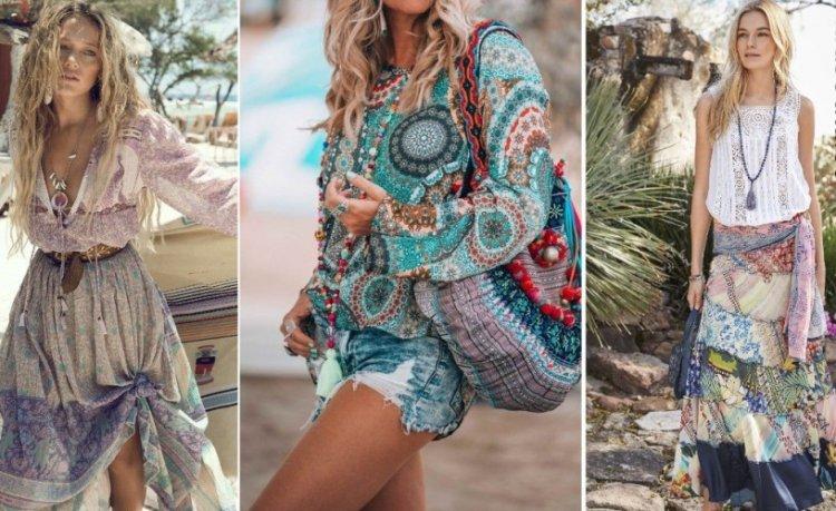 Стиль бохо в одежде - фото и образы