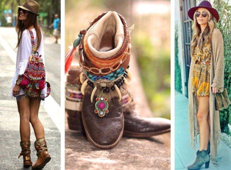 Стиль бохо в одежде - фото и образы