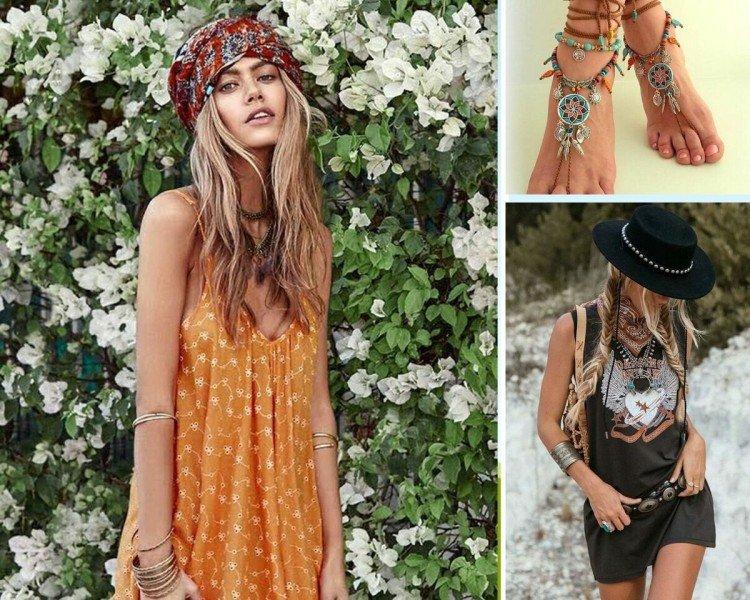 Стиль бохо в одежде - фото и образы