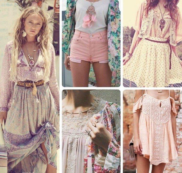 Стиль бохо в одежде - фото и образы