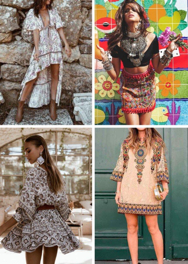 Стиль бохо в одежде - фото и образы