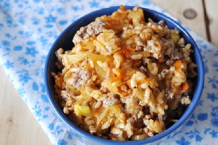 Тушеная капуста по-белорусски