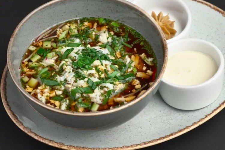 Окрошка на квасе