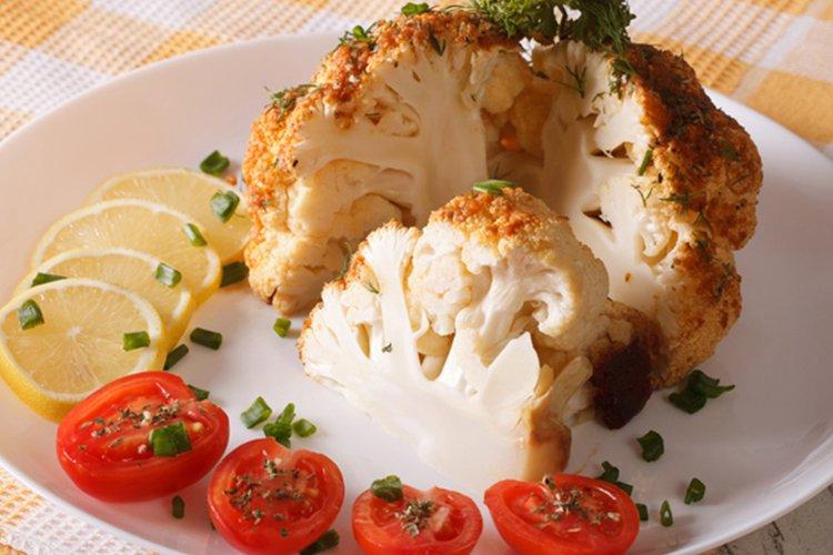 Цветная капуста с медом в духовке