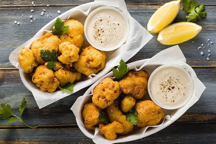 Цветная капуста с сыром в духовке