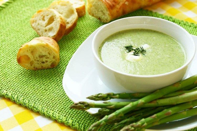 Крем-суп из спаржи