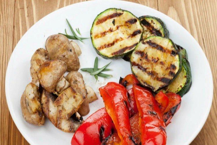 Овощи в лимонном маринаде