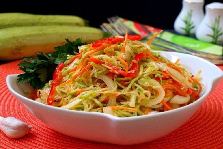 Кабачки по-корейски