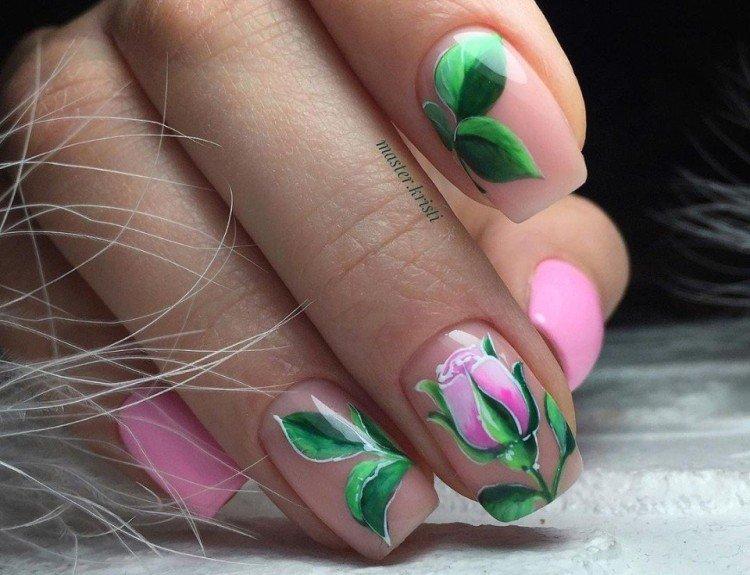 Цветы и листья