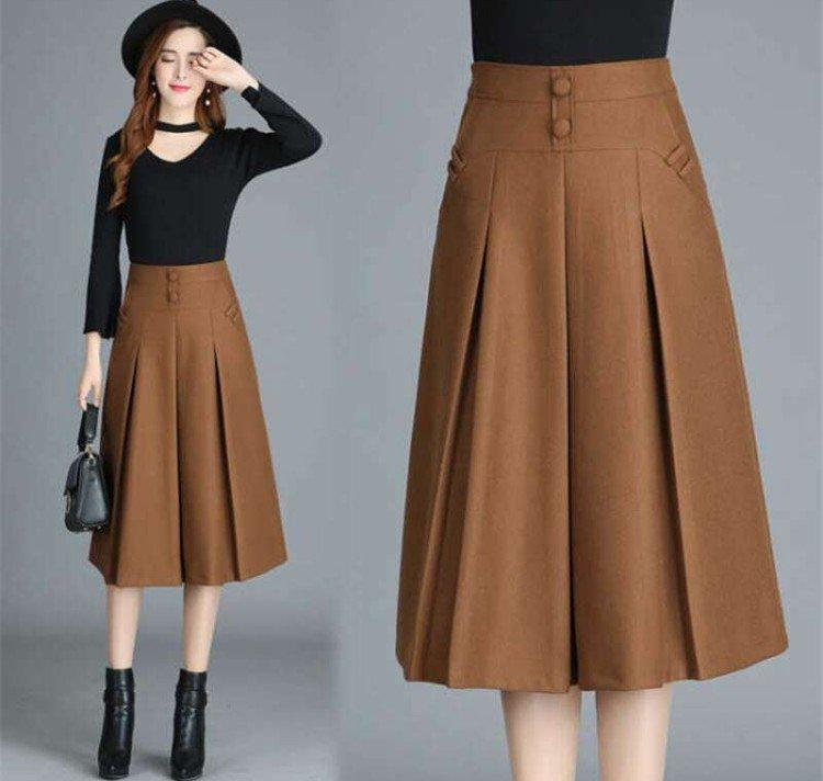 Юбка со складками