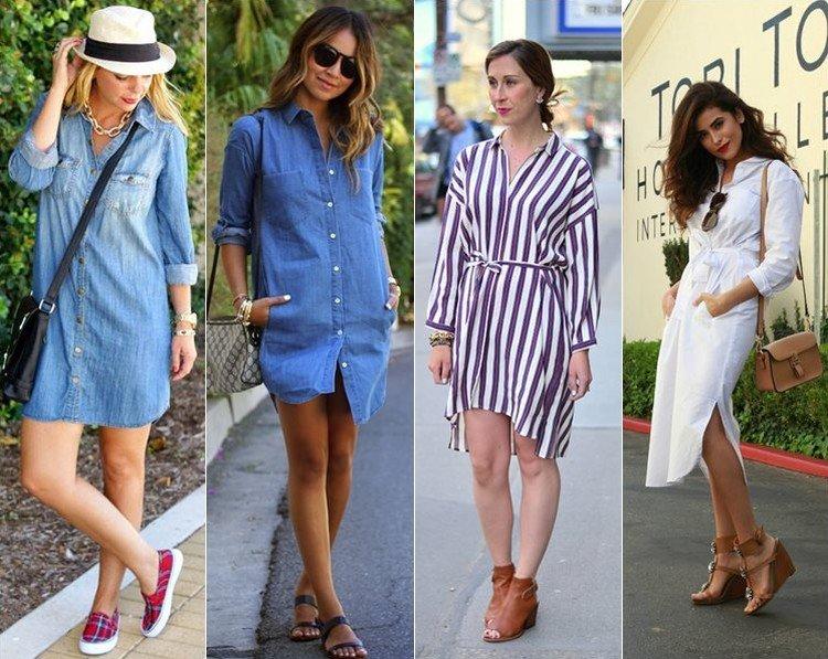 Платье-рубашка