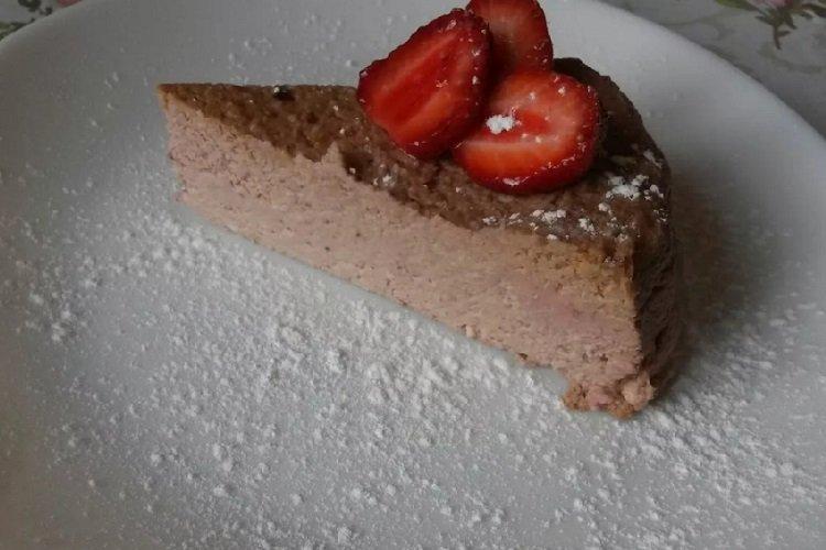 Запеканка из творога, манки и какао