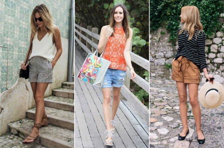 Модные женские шорты 2021 - фото