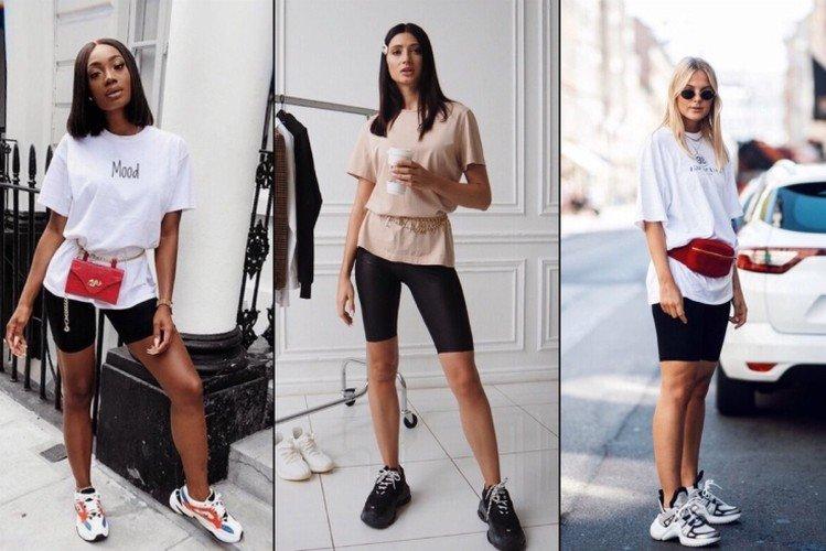 Модные женские шорты 2021 - фото