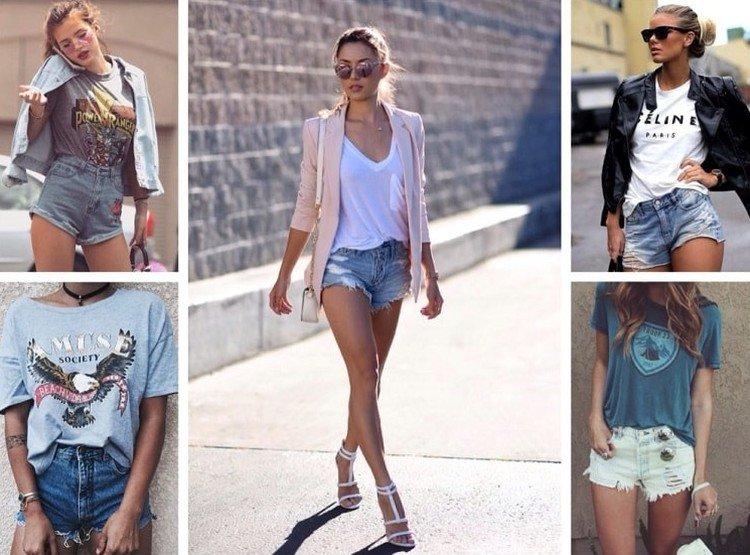 Модные женские шорты 2021 - фото