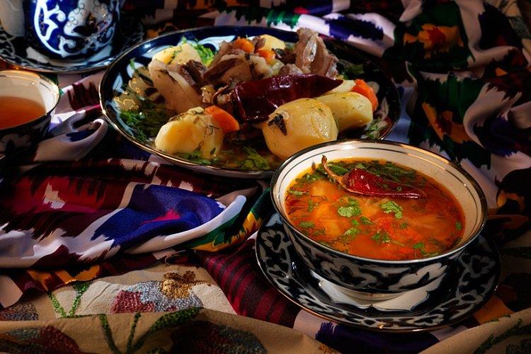 Острая шурпа из баранины