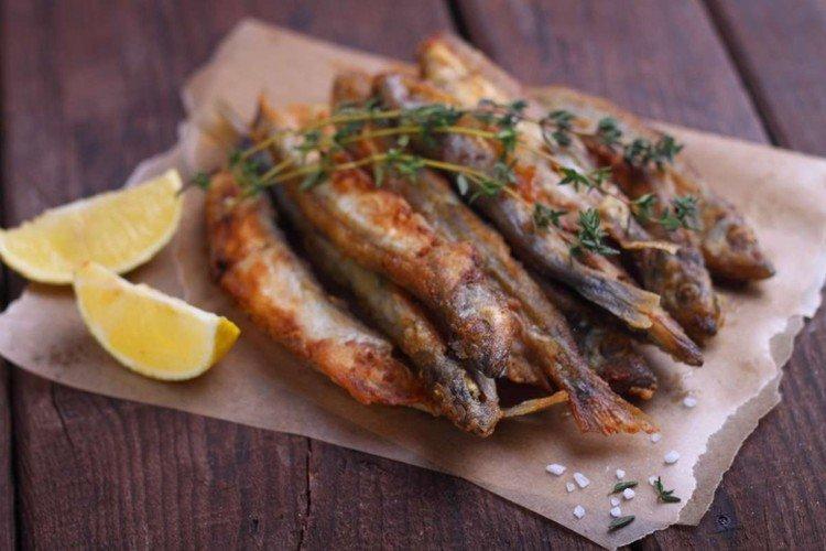 Запеченная мойва в духовке