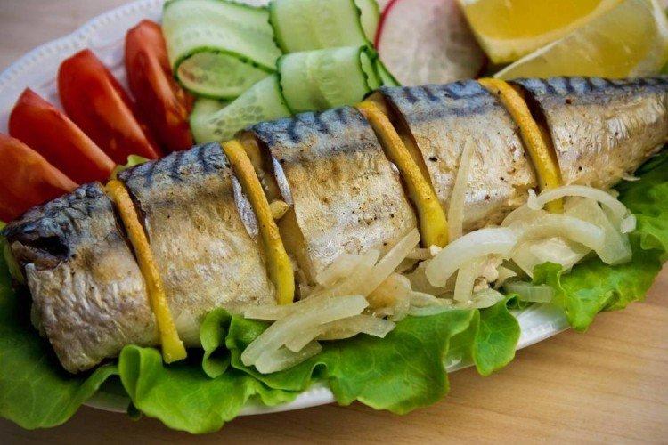Скумбрия в духовке