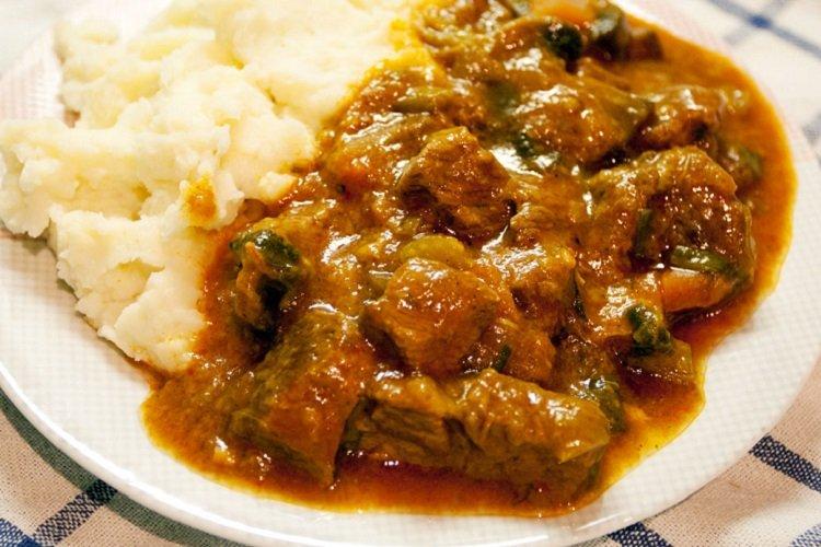 Сочный бефстроганов из свинины