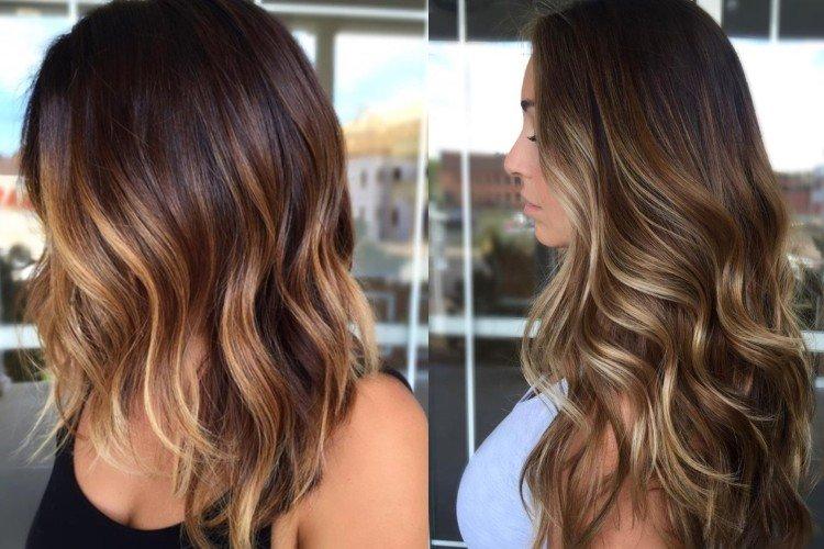 Скрытое мелирование