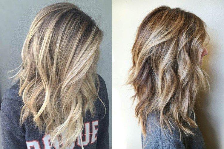 Мелирование на русые волосы 2021 - фото