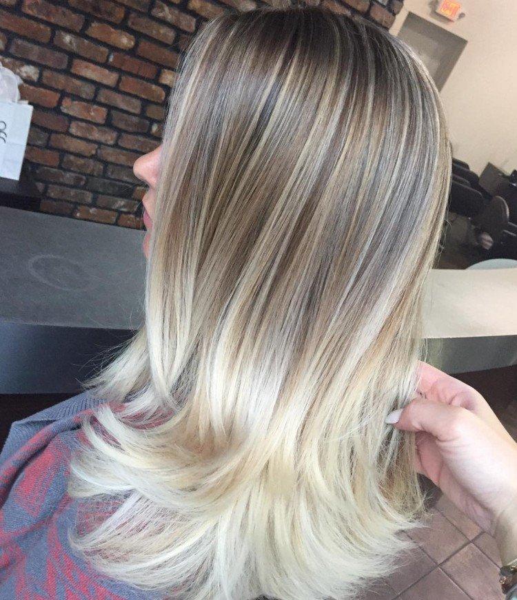 Мелирование на русые волосы 2021 - фото