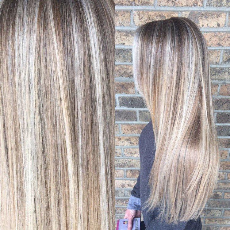 Мелирование на русые волосы 2021 - фото