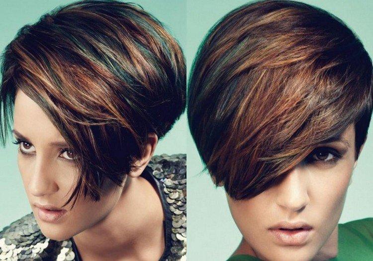 Мелирование перьями