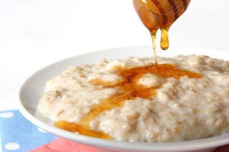 Пшенная каша с медом на молоке