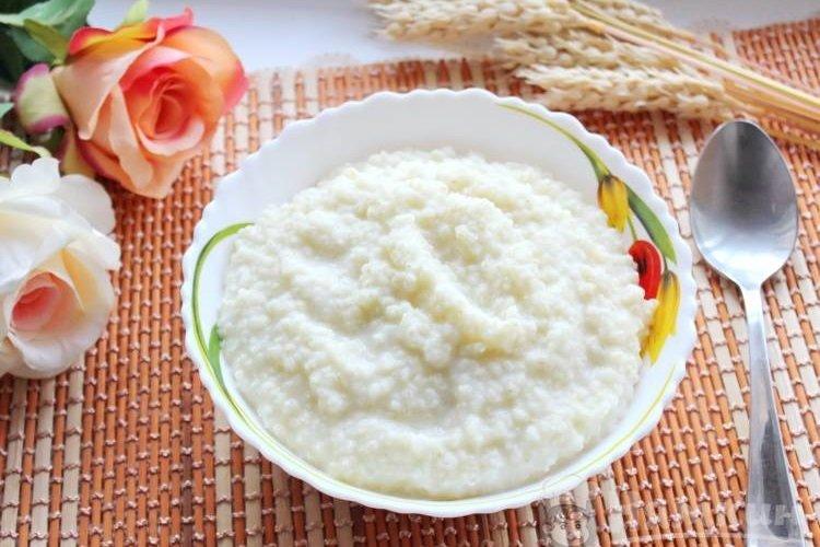 Молочная пшенная каша в мультиварке