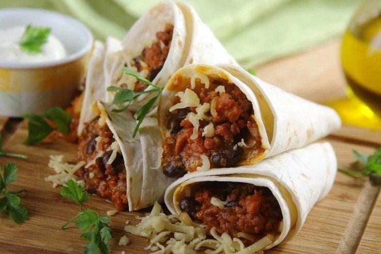 Буррито с фаршем