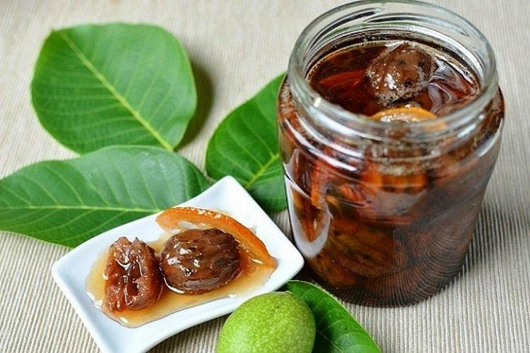 Варенье из грецких орехов с лимоном
