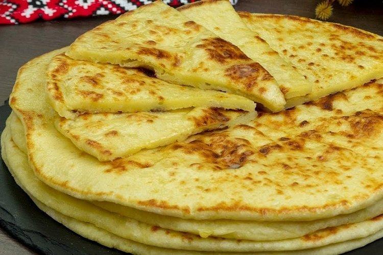 Лепешки из сыра и картофеля