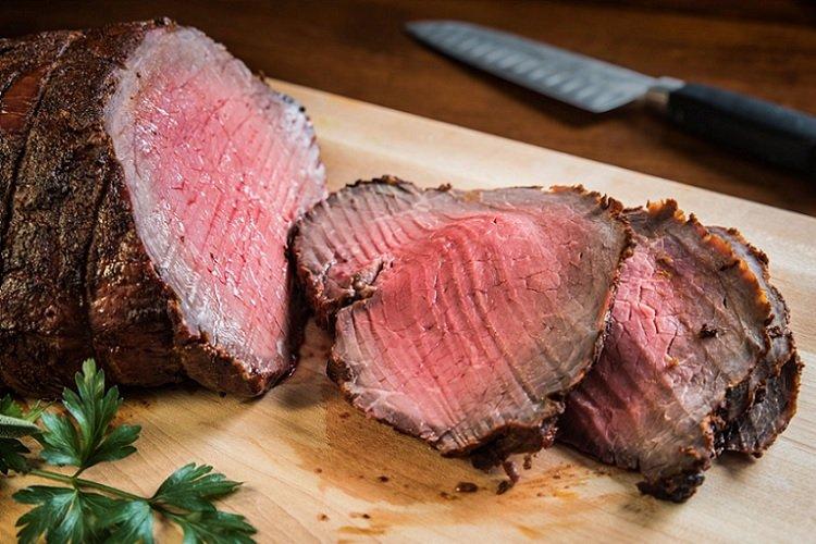 Ростбиф из говядины с уксусом